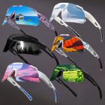 Set Of 6 Pairs Of Glasses With Genuine Multi-color Films. Suitable For Both Ladies And Gentlemen. Full Of Trendy Style, Perfect For Fashionable Matching And Taking Photos During Trips.